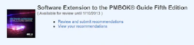Software Extension to the PMBOK или PMBOK для ИТ